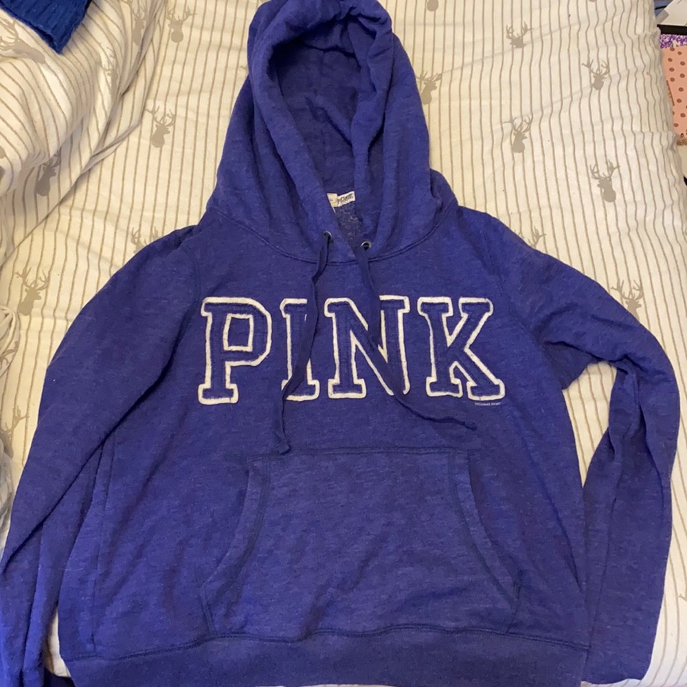 Maroon colored pink Victoria secret sweater